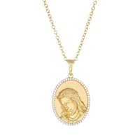 Collana Amen Sacro Cuore in Argento Zircone CLGEGBZ2 - CLGEGBZ2